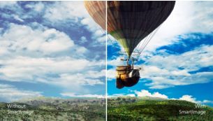 Pr&eacute;r&eacute;glages SmartImage pour une qualit&eacute; d'image facilement optimis&eacute;e