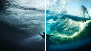 Ultra Wide-Color offre une palette de couleurs plus large, pour une image &eacute;clatante