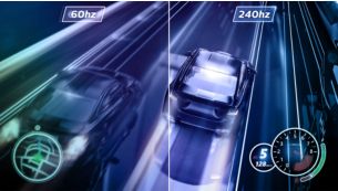 Сверхвысокая частота обновления 240&nbsp;Гц для игрового процесса без задержек