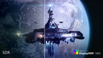 DisplayHDR 1000 za resnično živahne podrobnosti in realizem