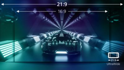 UltraWide QHD 3440 x 1440 piksel ile CrystalClear görüntüler