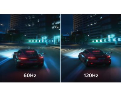 120Hz fast refresh rate