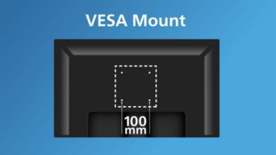 VESA-Halterung für mehr Komfort