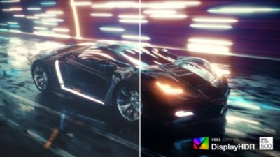 DisplayHDR™ TrueBlack 500, inanılmaz gölge detayları sunar
