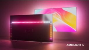 Телевизор с Ambilight и эффектом погружения.