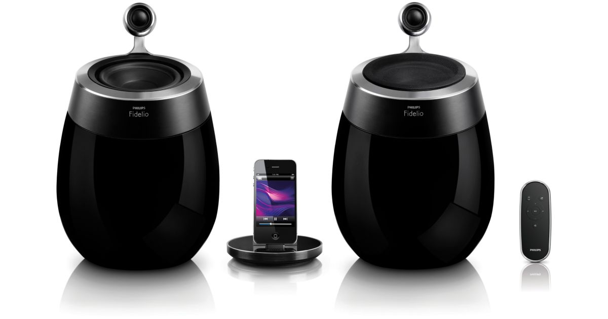SoundSphere docking speakers DS9800W/11 | Philips