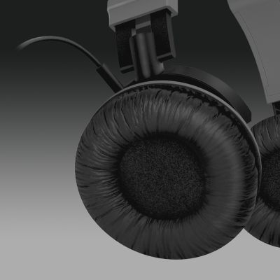 Headband dan earshell yang dapat disesuaikan pas untuk setiap kepala