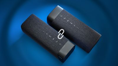 Lekker luid. Combineer voor stereo.