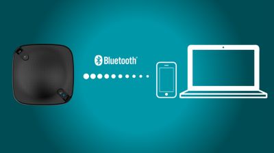Connectez-vous facilement aux smartphones et ordinateurs portables Bluetooth