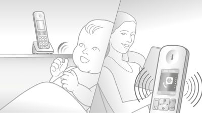 Babyalarmen giver dig besked, hvis dit barn har brug for din opmærksomhed