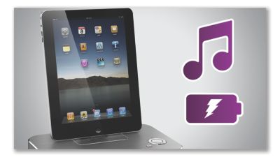 Play and charge your iPod/iPhone/iPad