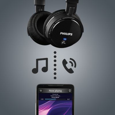 Kullanışlı Bluetooth kablosuz müzik ve çağrı kontrolü