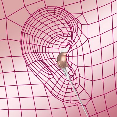 Oval sound tube insert provides ergonomic comfort fit