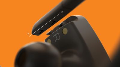 Odnímatelná konstrukce háčku za ucho. Pro požadovaný styl