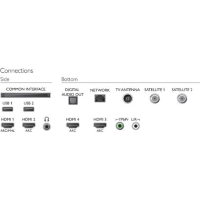 Connector side drawing