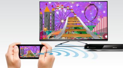 Unleash your Miracast™- certified device content on your TV