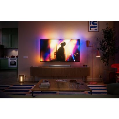 テレビに調和する、豊かで洗練されたステレオサウンド