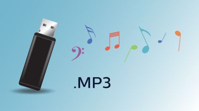 Nikmati musik MP3 secara langsung dari perangkat USB portabel