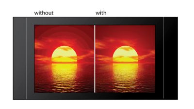 12-bit/108MHz video processing for sharp and natural images