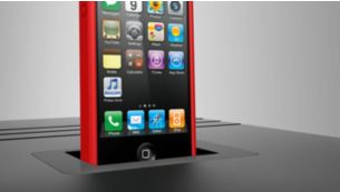 Подключение iPod/iPhone/iPad к док-станции, даже в чехле