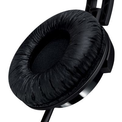Soft ear cushions for comfortable, long listening sessions