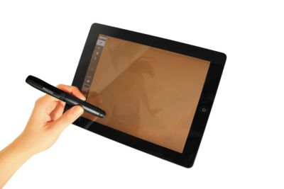 Integrated conductive stylus for use on all tablet devices