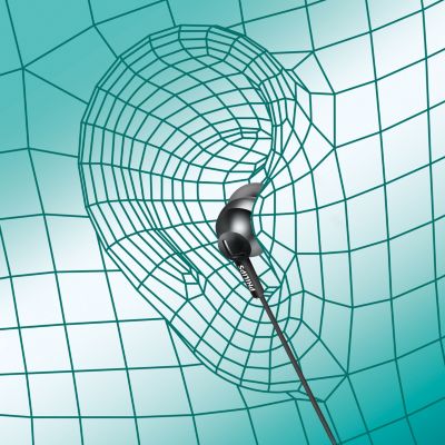 Oval sound tube insert provides ergonomic comfort fit