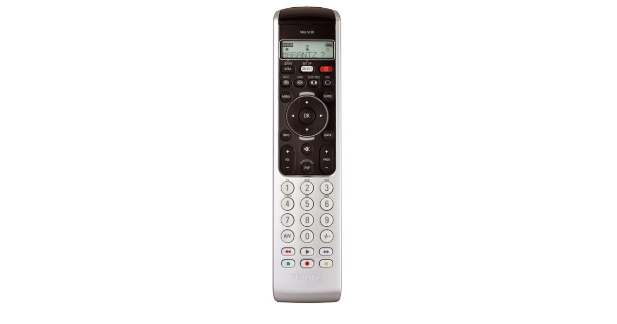 Universal remote control SRU5150/86 | Philips