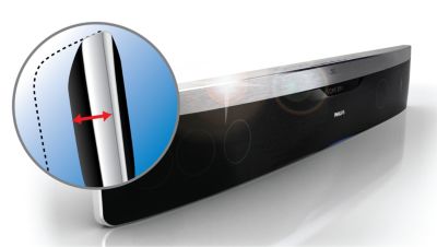 Design haut de gamme tout en finesse, en aluminium brossé d'excellente qualité