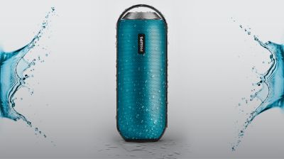 Diseño a prueba de salpicaduras ideal para utilizarlo en el exterior (IPX4)