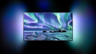 2 taraflı Ambilight XL seyir deneyiminizi zenginleştirir