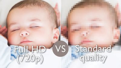 水晶般清晰的高清影像質素