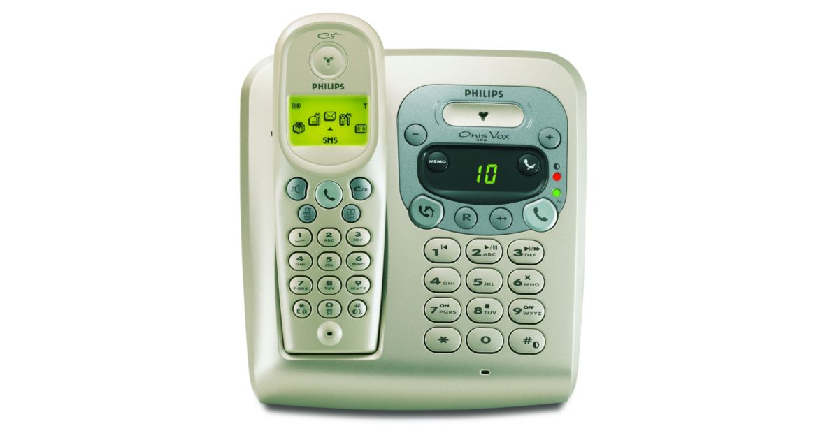 Cordless phone answer machine TU5371/BE071P | Philips