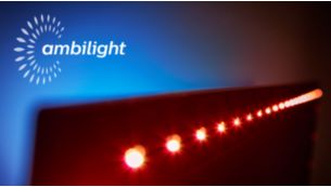 Совершенно новые впечатления от просмотра благодаря фоновой подсветке Ambilight