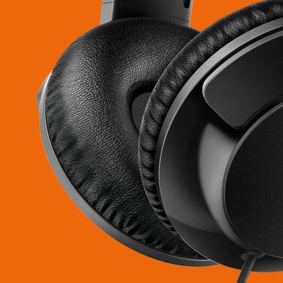 Soft ear cushions for long-wearing comfort