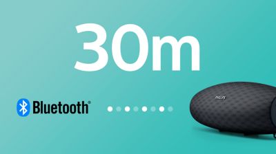 30 m veya 100 ft'e kadar güçlü Bluetooth bağlantısı