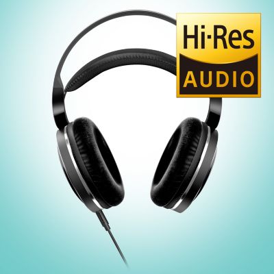 High-res audio via wired connection