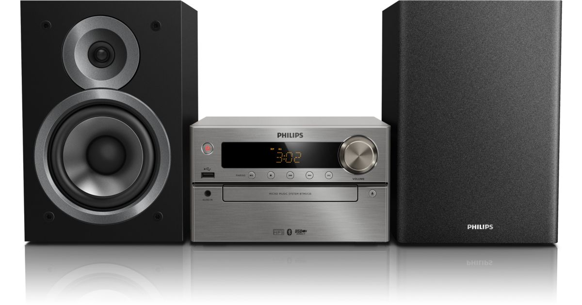 Micro music system BTM5120/12 | Philips