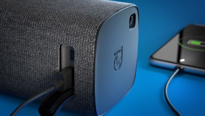 Powerbankfunctie. Mobiele telefoon opladen via de USB-A-poort