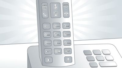 Tastatur med baggrundsbelysning for hurtig anvendelse selv i et mørkt rum
