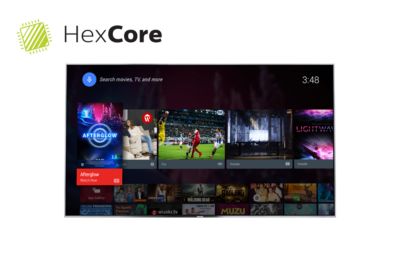 Android a šestijádrový procesor pro dokonalý zážitek ze sledování v kvalitě Ultra HD
