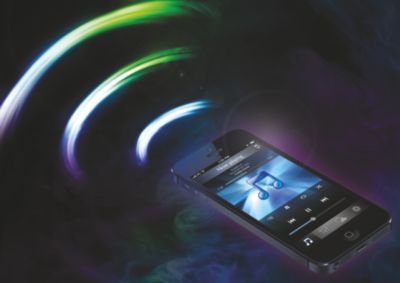 Stream music via Bluetooth®