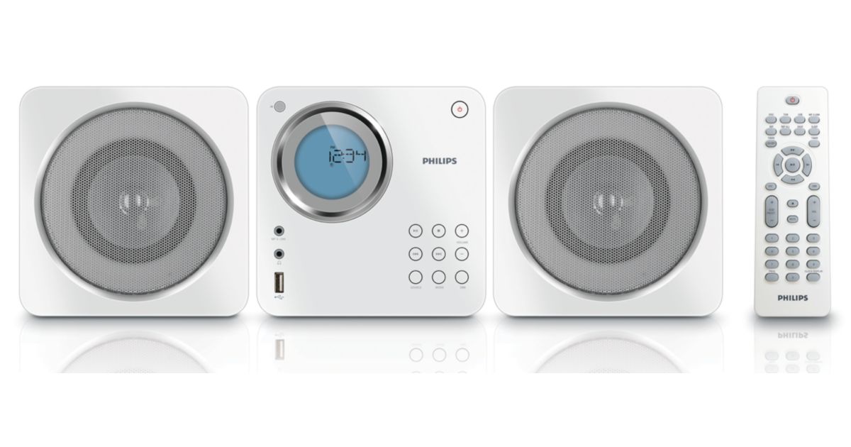 Cube micro sound system MCM103/98 | Philips