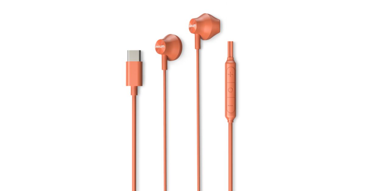 Earbuds with mic TAE2000OR/97 | Philips