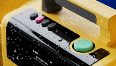 Gemacht für unterwegs. Mit IP67-zertifiziertem Schutz vor Wasser und Staub