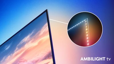 Tauchen Sie ein in das, was Sie lieben. Ambilight TV