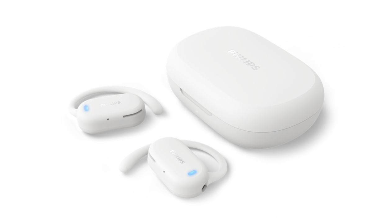 Open-ear buds. Four ways to fit.