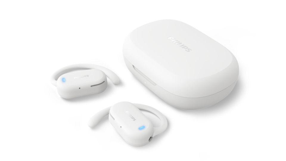 Open-ear buds. Four ways to fit.