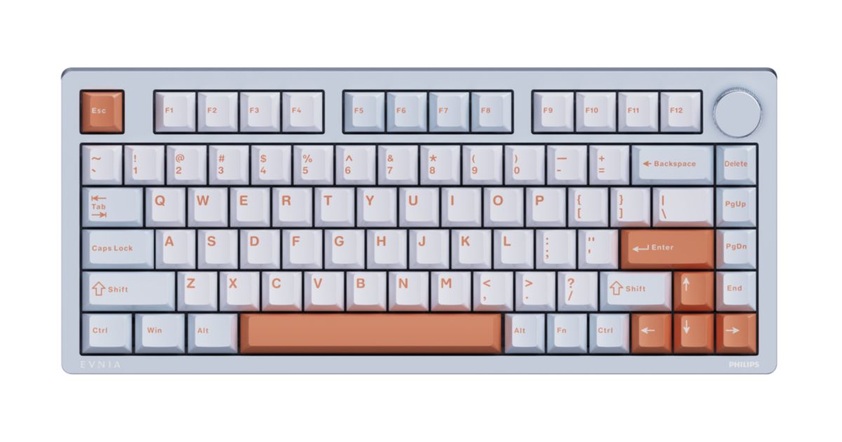 PHILIPS EVNIA 6000 Series キーボード 本体（英語配列） Evnia 6000 Series Evnia 6000 シリーズゲーミングキーボード