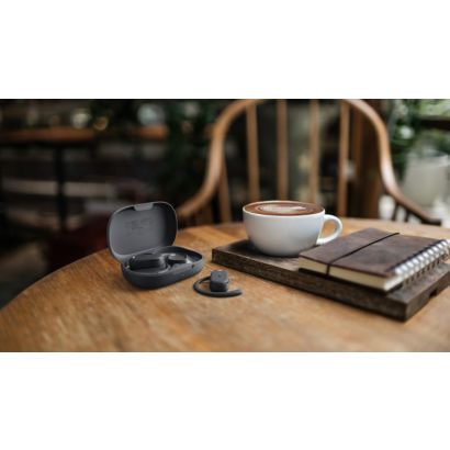 Open-ear buds. Four ways to fit.